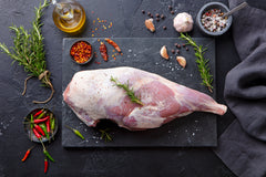 Fresh Pakistan Mutton Leg Bone in - 1 kg