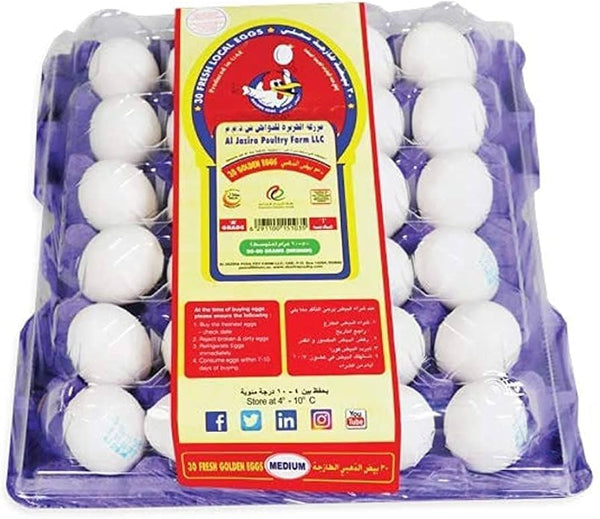 Fresh Chicken Eggs - 30's Tray