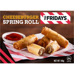 TGIF Cheese Burger Spring Roll - 160gm