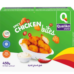 Qualiko  Chicken Bites Spicy - 450gm