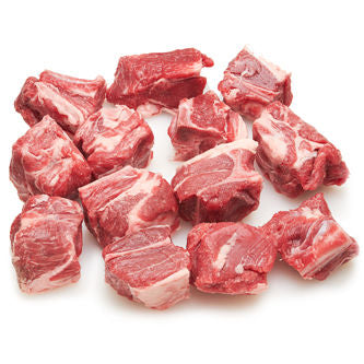 Fresh Pakistan Beef Cubes With Bone - 250gms