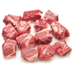Fresh Pakistan Beef Cubes With Bone - 250gms