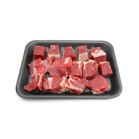 Fresh Pakistan Beef Cubes With Bone - 250gms
