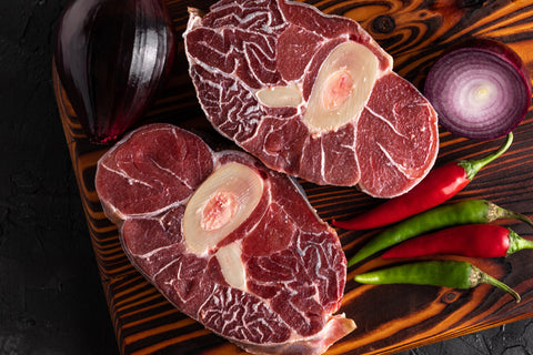 Chilled  Beef Shank Slices (Osso Bucco) - 450gms / 2 Pieces